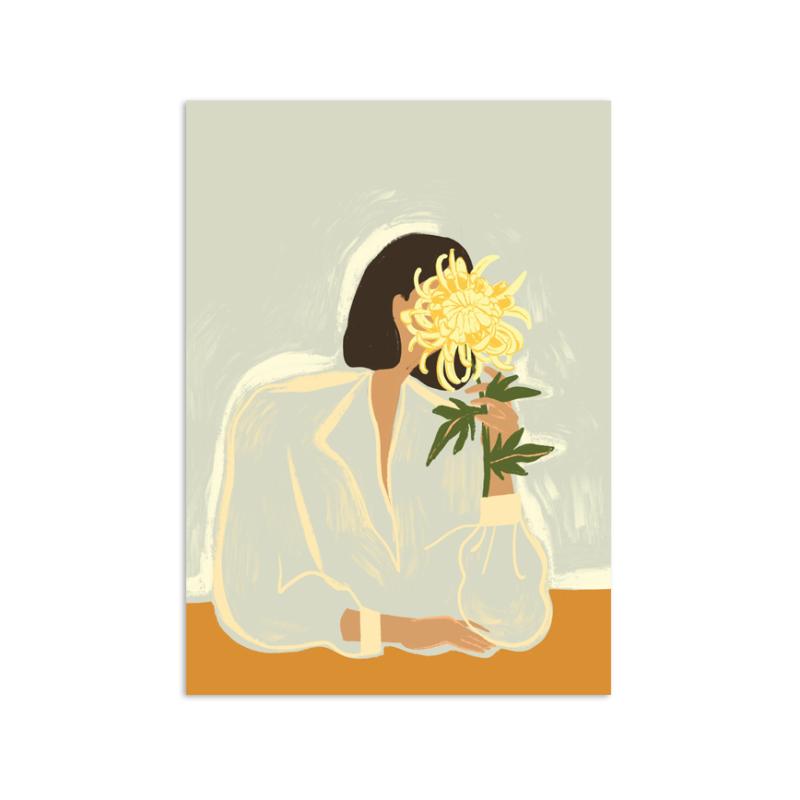 The Chrysantemum Plakat - Spliid Plakater  - 5744003491827