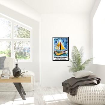 Sølv Jørgen Nash Plakat 50x75,5 – Vælg din ramme nu!