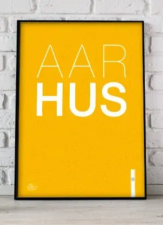 Aarhus Plakat - Smuk Vægkunst til Dit Hjem