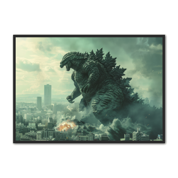 Godzilla Plakat - Fantastisk Kunst til Dit Værelse!