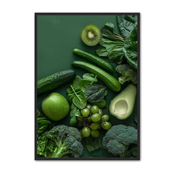 Grøntsags Plakat 8 - Plakat Portalen Plakater