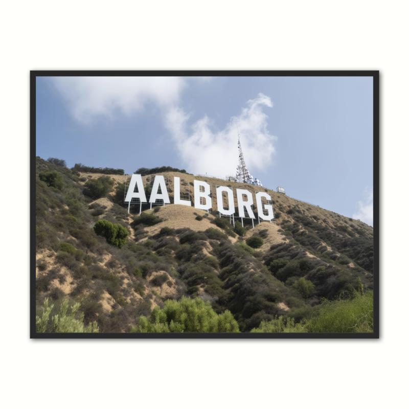 Aalborg Byplakat – Unik Plakat til Dit Hjem og Kontor
