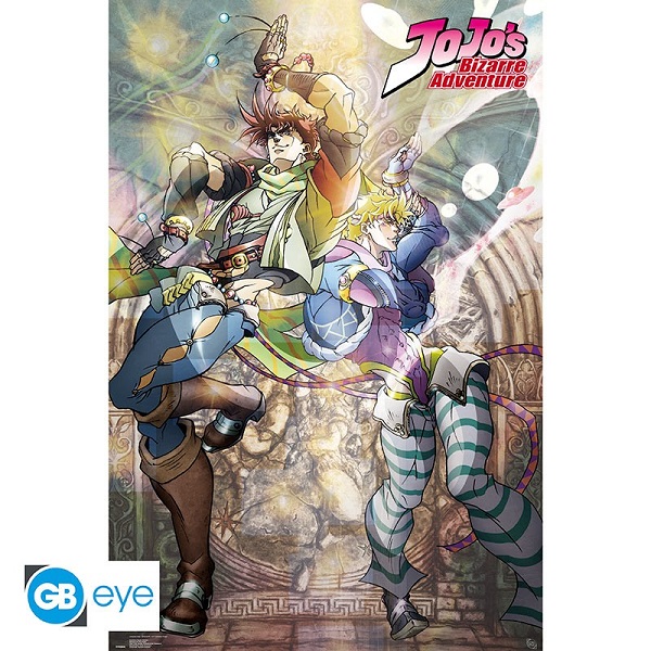 Jojo's Bizarre Adventure Plakat – Joseph & Caesar 61x91,5 cm