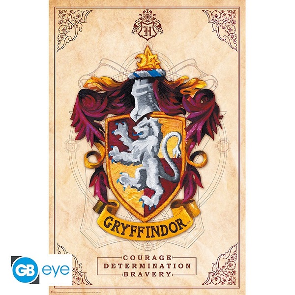 Harry Potter Gryffindor Plakat 61x91,5 cm – Få den nu!