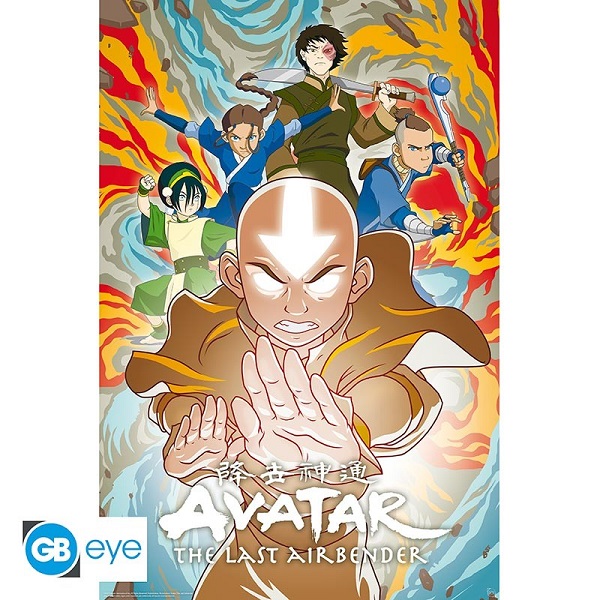 Avatar: Mester i Elementerne Plakat 61x91,5 cm