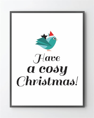 Begrænset Udgave Plakat Cosy - Unik Vægdekoration 30x40 cm