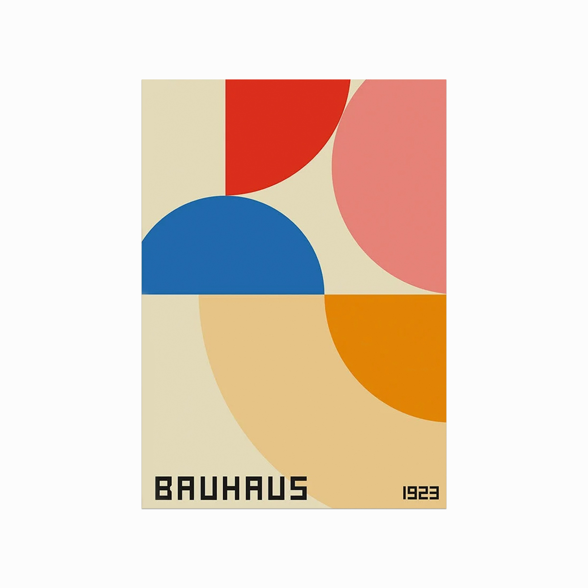Bauhaus Plakat 1923 – Kreativ Designplakat til Dit Hjem
