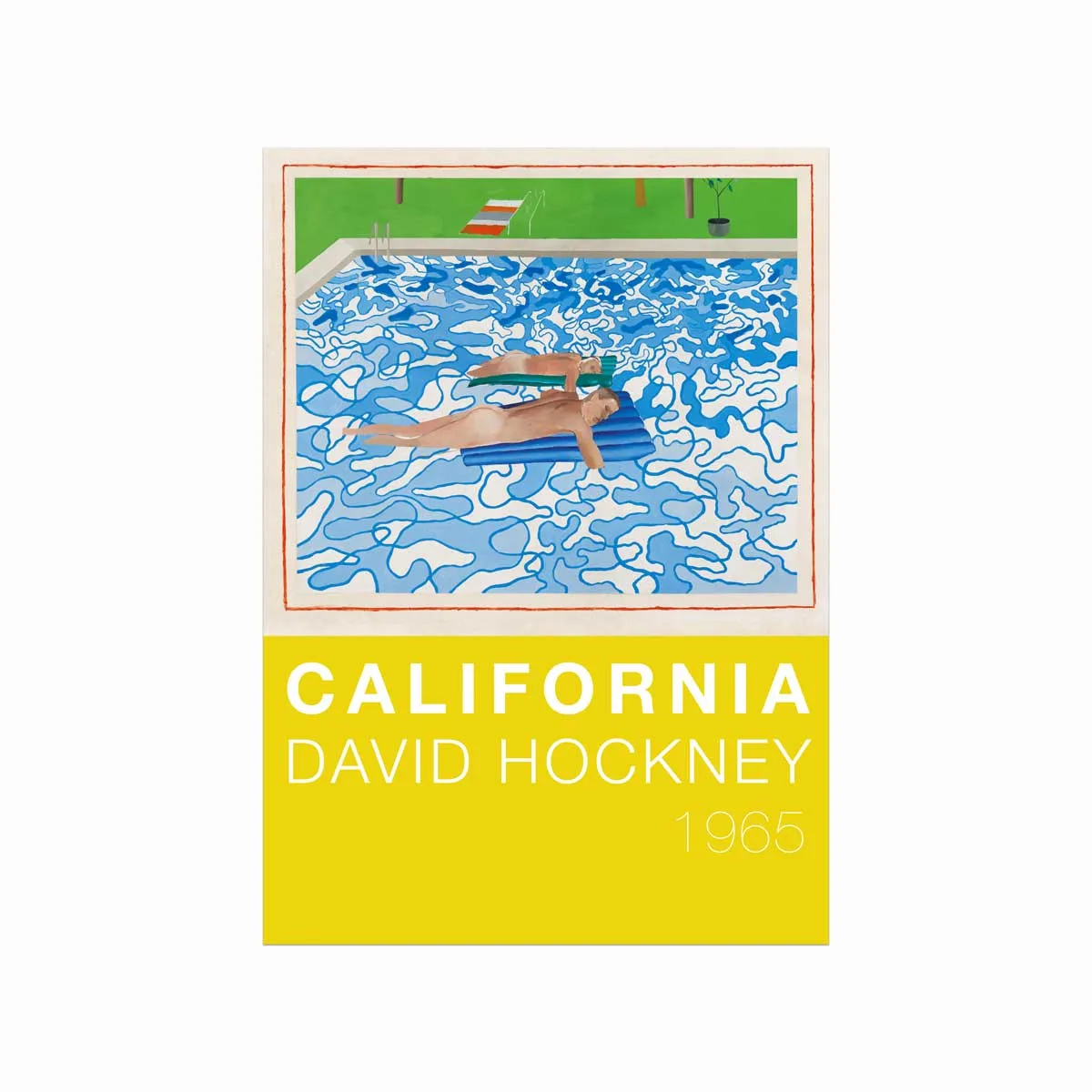 David Hockney Plakat - Californisk Kunst til Dit Hjem