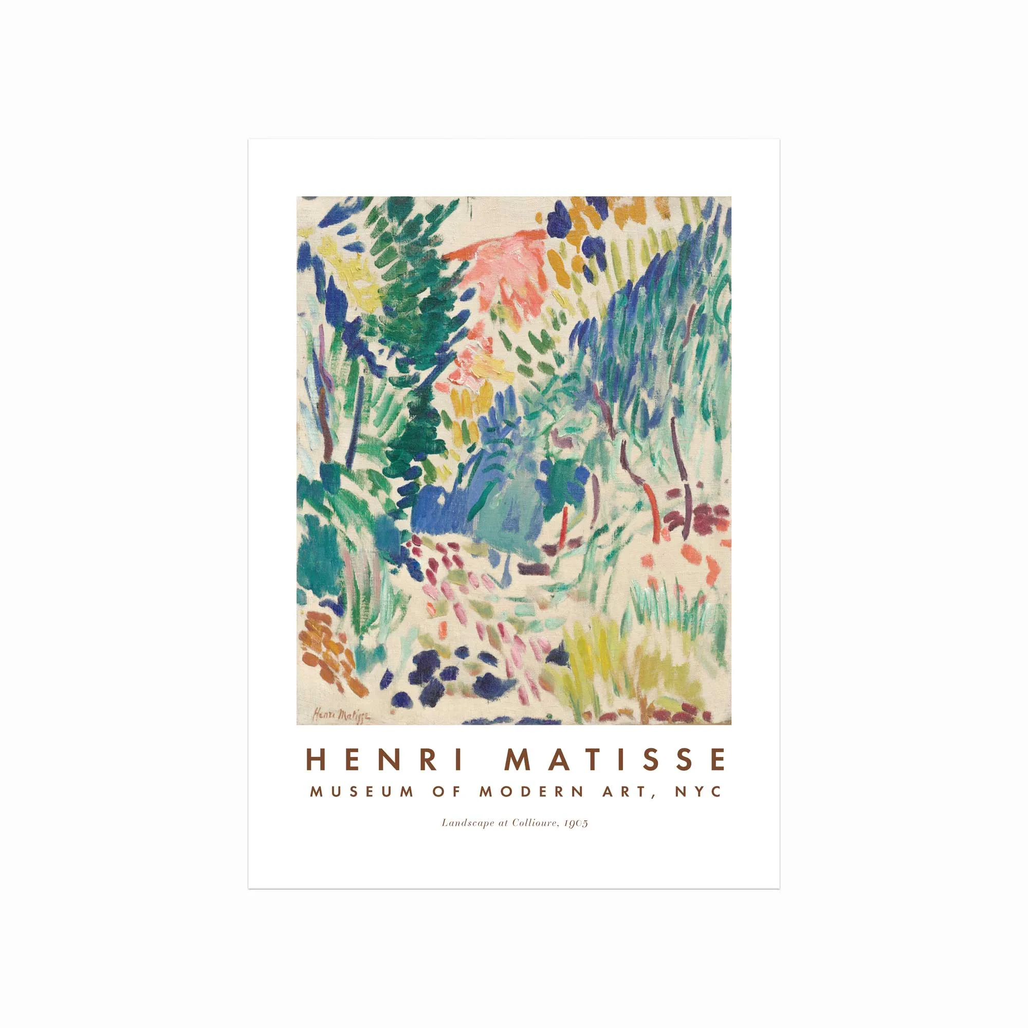 Henri Matisse Plakat – Fantastisk Landskab fra Collioure
