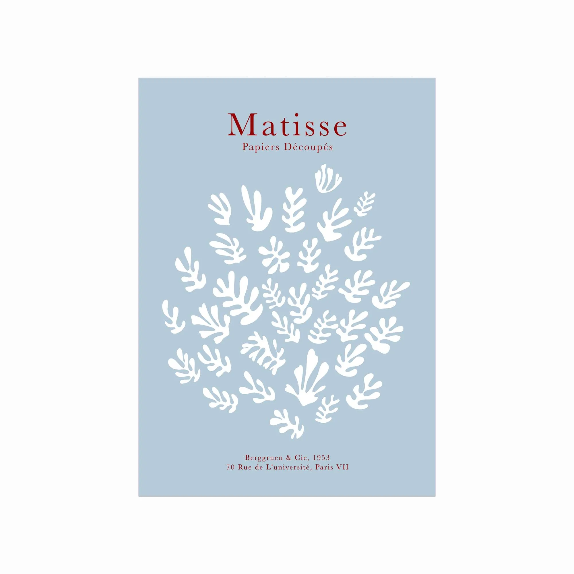 Henri Matisse Plakat - Papiers Découpés 03 Designkunst