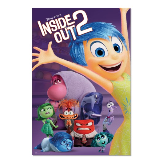 Disney Inside Out 2 Plakat – Højkvalitets Kunsttryk