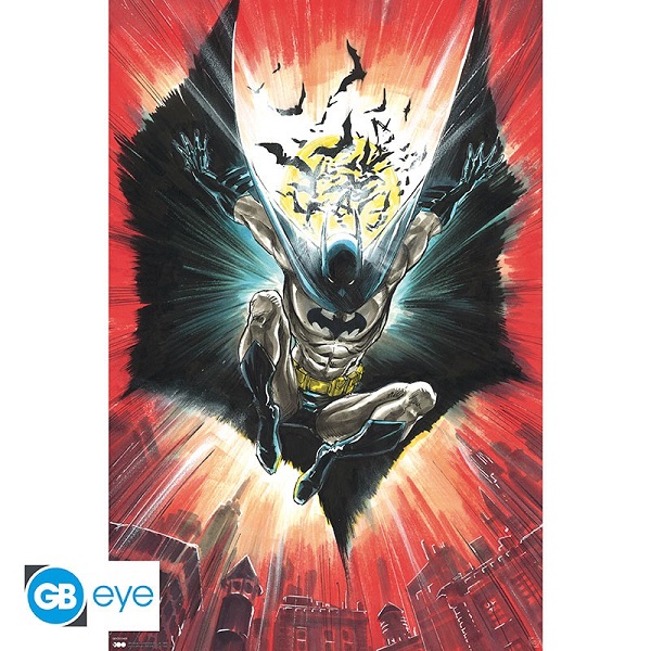 Batman 100-års Plakat - DC Comics Poster 61x91,5 cm