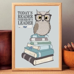 Inspirerende plakat: Dagens Læser, Morgendagens Leder