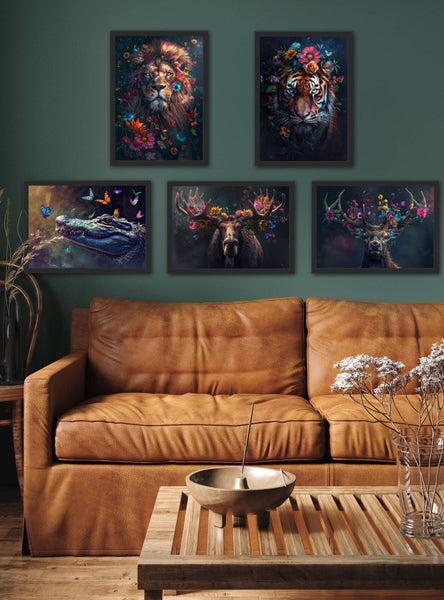 Wild Majesty Collection – Plakat med naturmotiver