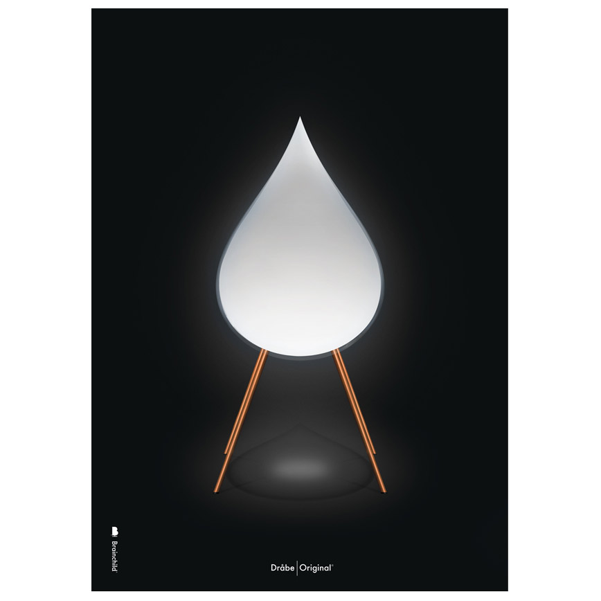 DrÅben Plakat 50x70cm - Brainchild Plakater