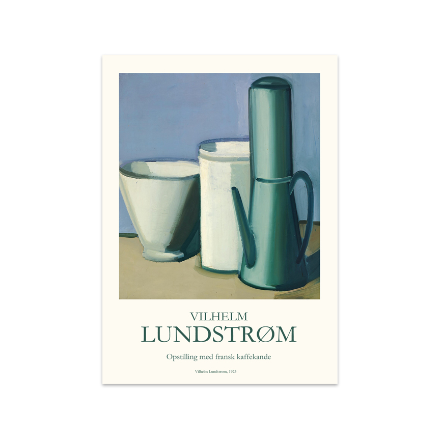 Fransk Kaffekande Plakat - Spliid Plakater  - 5744003492923