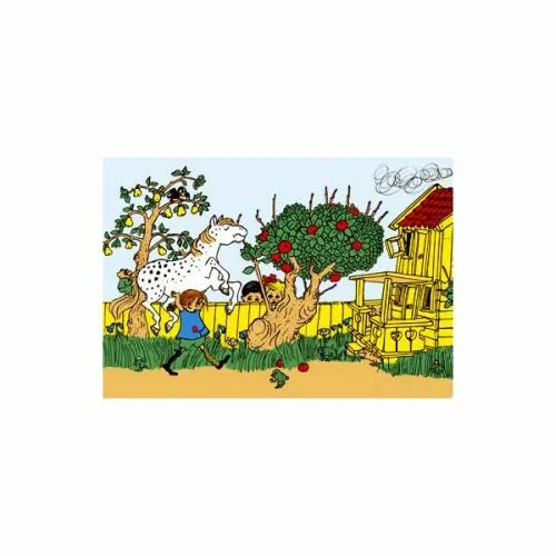 Pippi Långstrump Villa Villekulla Plakat - Hjelm Förlag Plakater  - 7393182007053