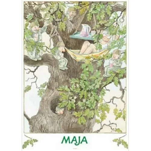 Maja Plakat - Hjelm Förlag Plakater  - 7393182007206