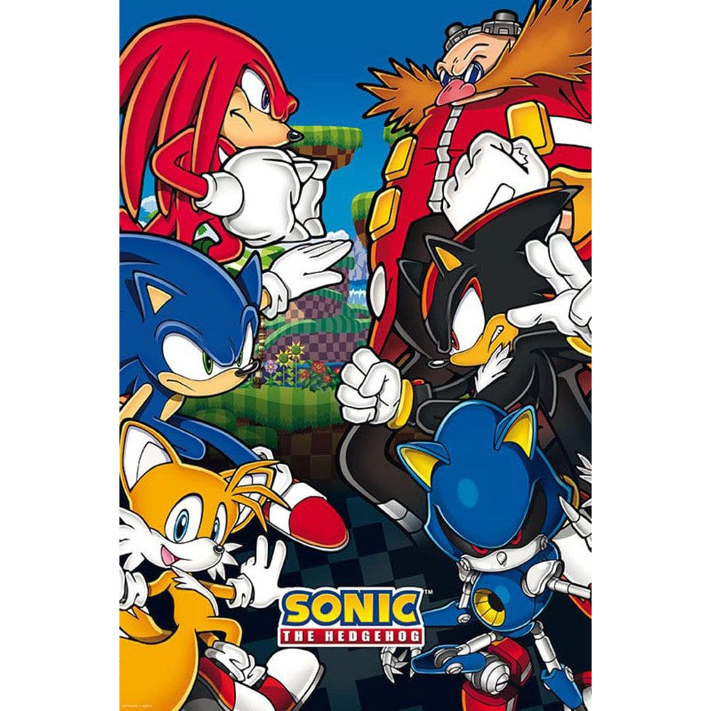 Sonic Plakat 5x61 - Sonic Plakater  - 3665361081364