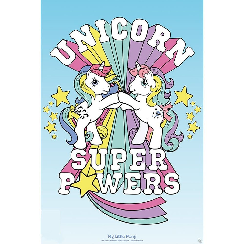 Little Pony Plakat 5x61 - My Little Pony Plakater  - 3665361136798