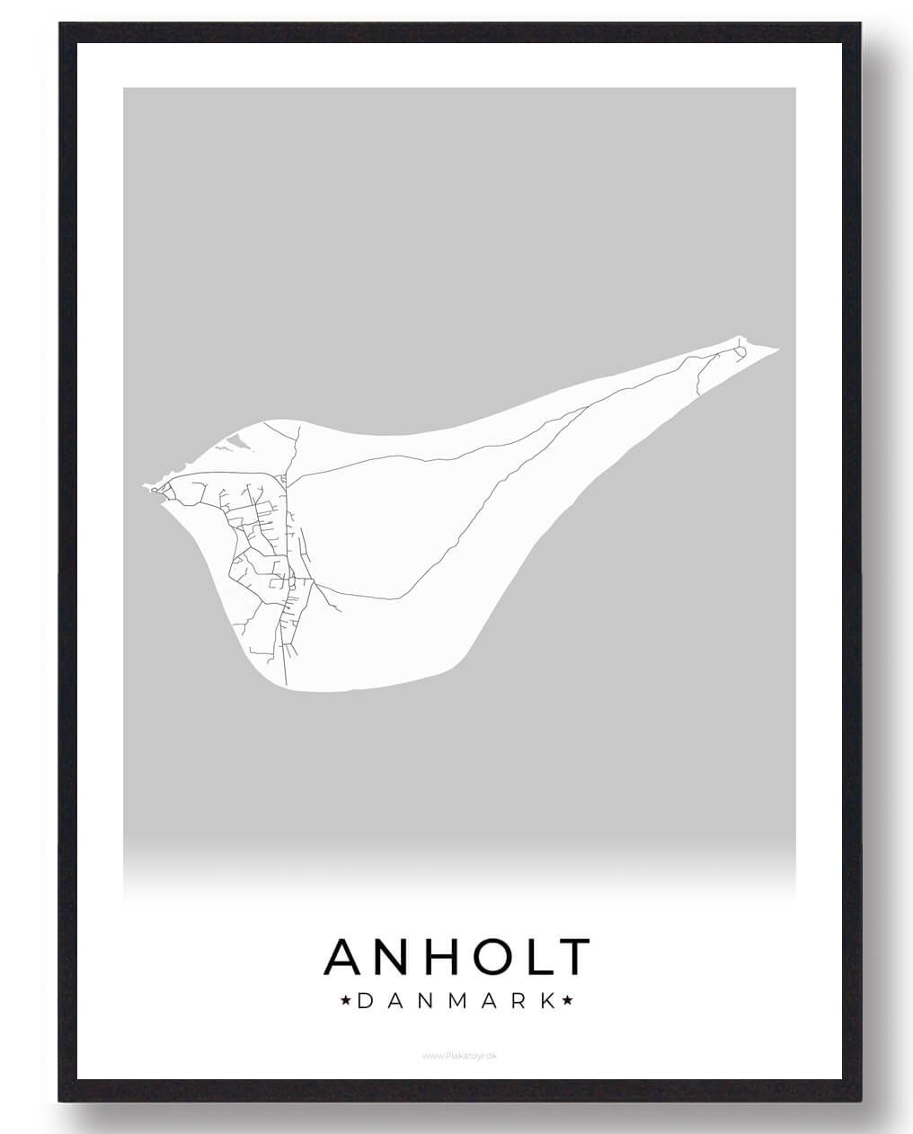 21x29,7cm (a4)) Anholt Plakat Størrelse: 21x29 7cm - Plakatdyr Plakater