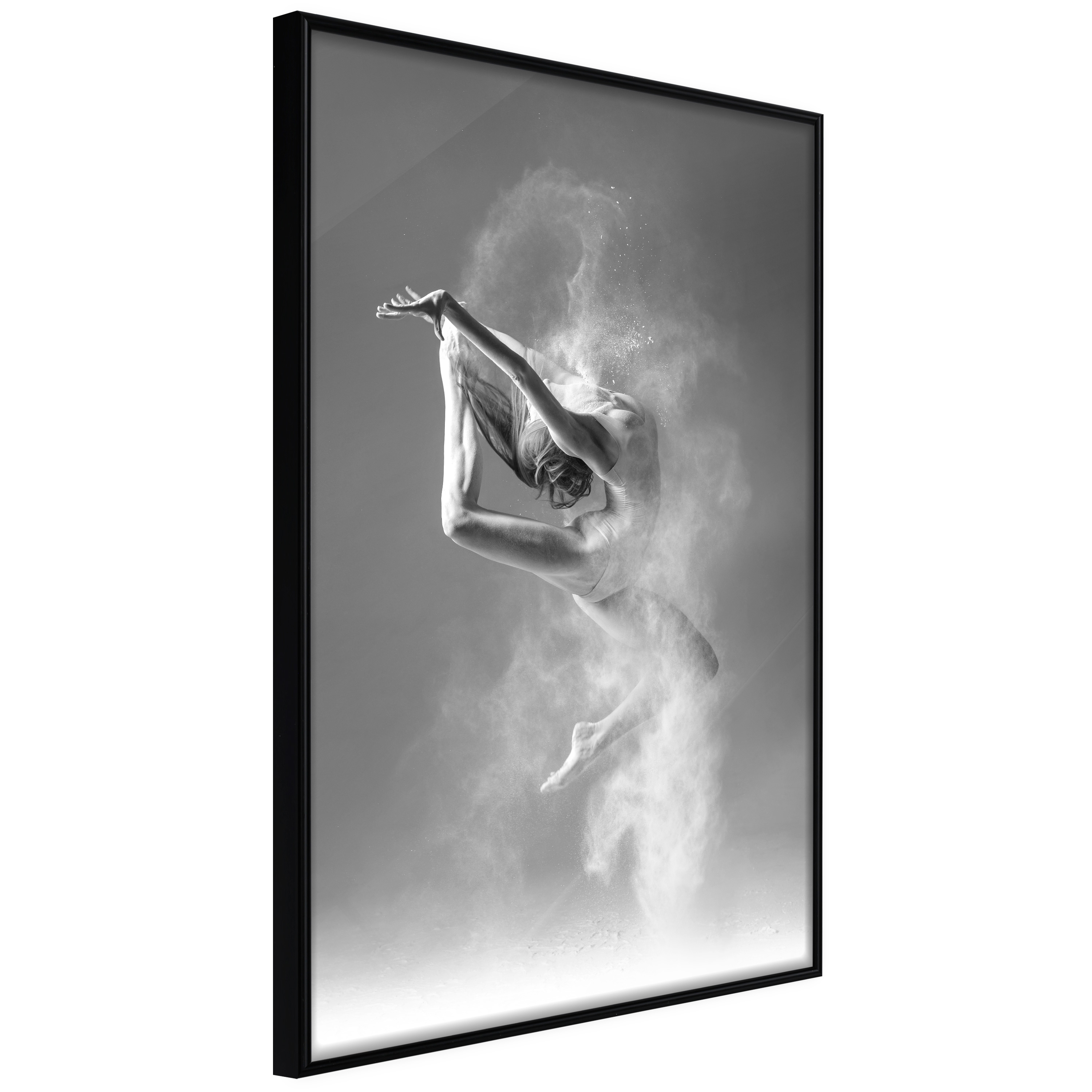 Artgeist Plakat Med Ramme Beauty The Human Body Guld Med Passepartout 40x60 - Artgeist Plakater  - 5901493706255