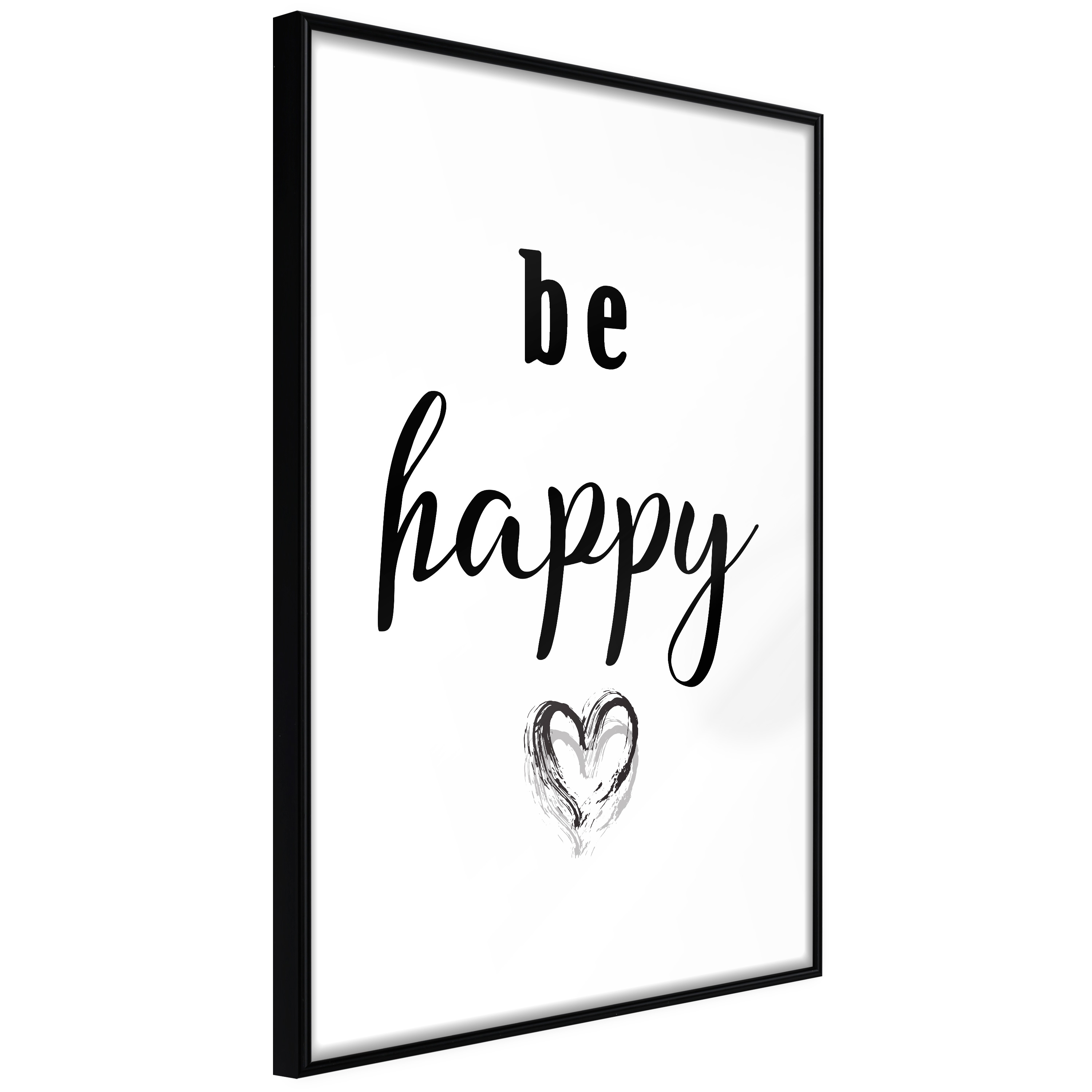 Sort Artgeist Plakat Med Ramme Donamp Worry 40x60 - Artgeist Plakater  - 5904419631235