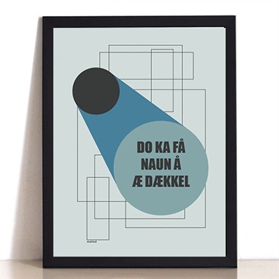 Naun DÆkkel Plakat - Mutmut Plakater