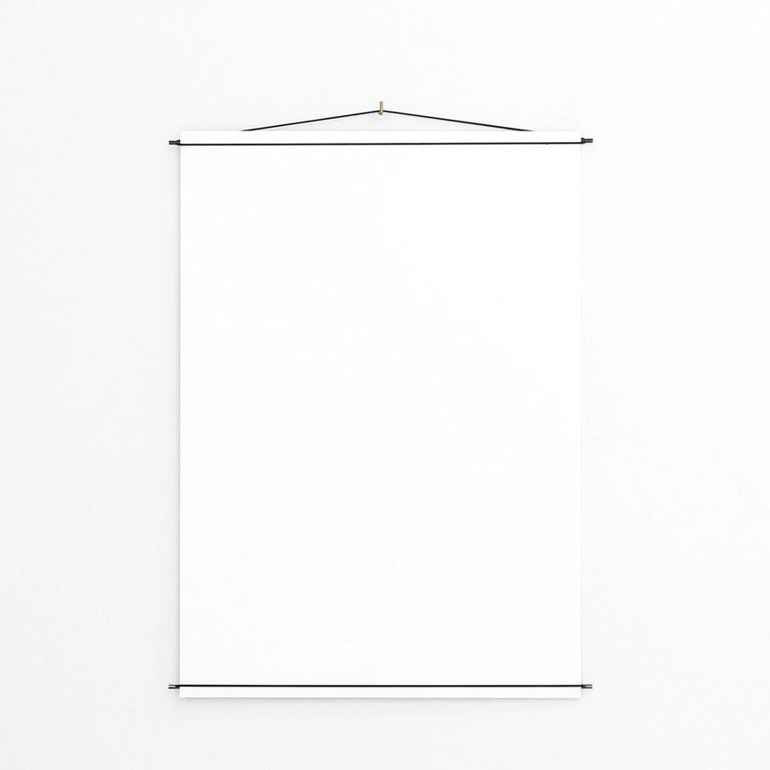 Sort Poster Hanger Black - Moebe Plakater  - 5713520000812