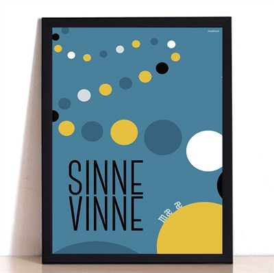 Sinne Vinne Plakat - Mutmut Plakater