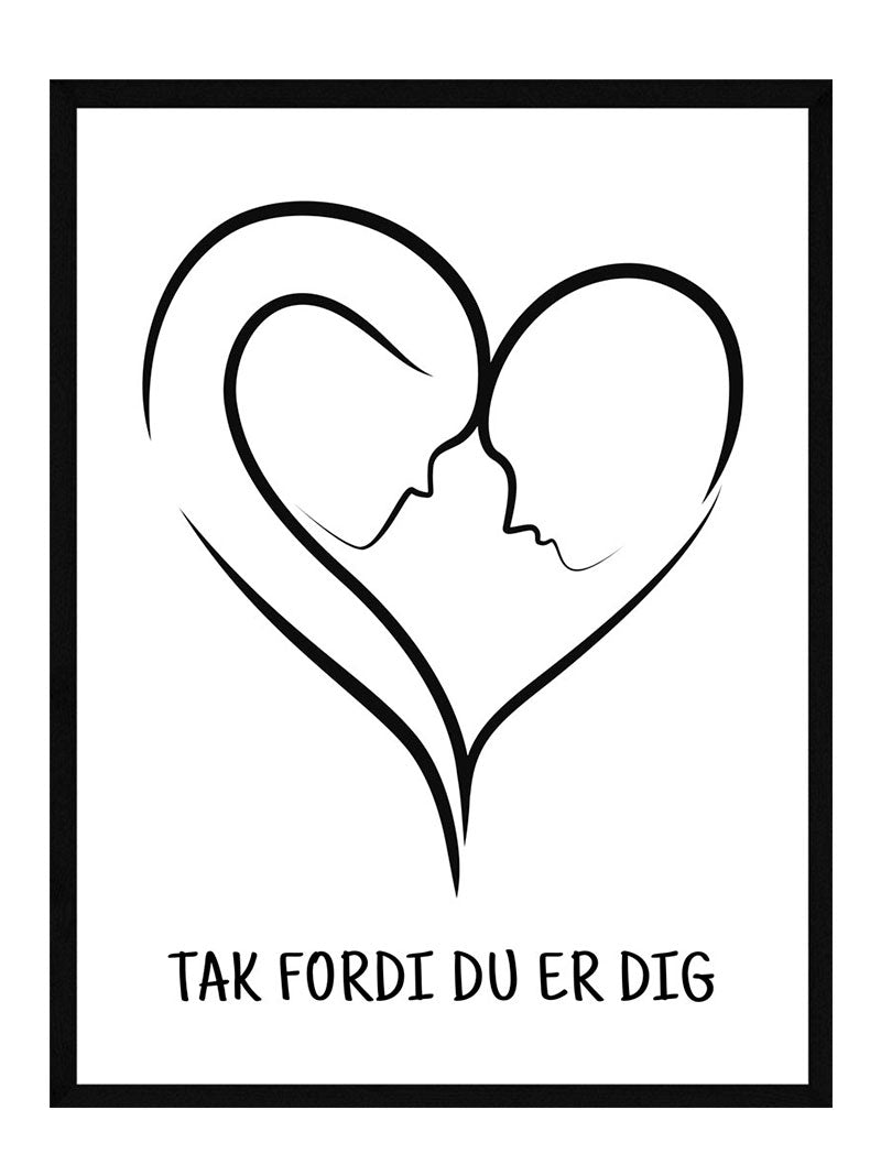 Verdens Bedste Mor Plakat - Busk Plakater