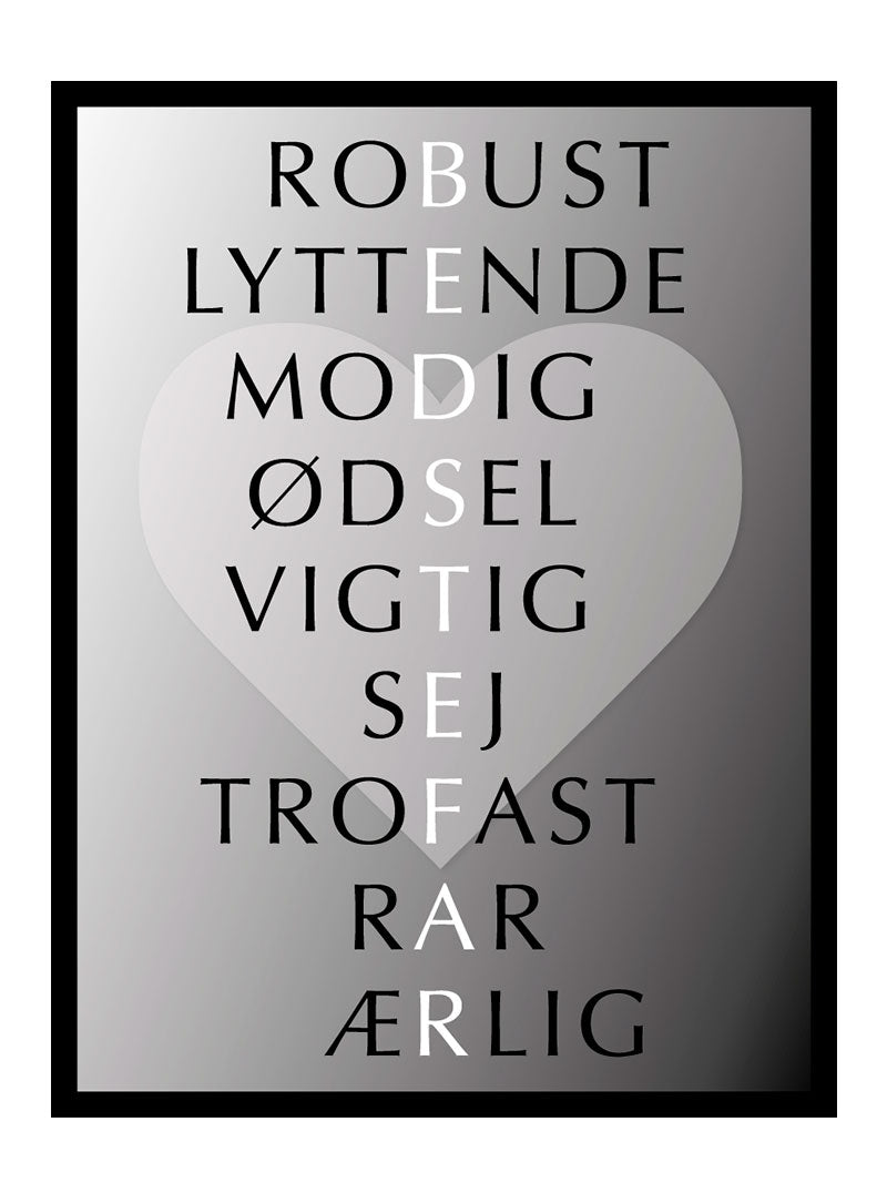 Bedstefar Citater Plakat - Egly Design Plakater