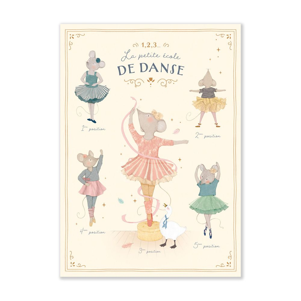 Moulin Roty Plakat 50x70 - Moulin Roty Plakater  - 3575676671306