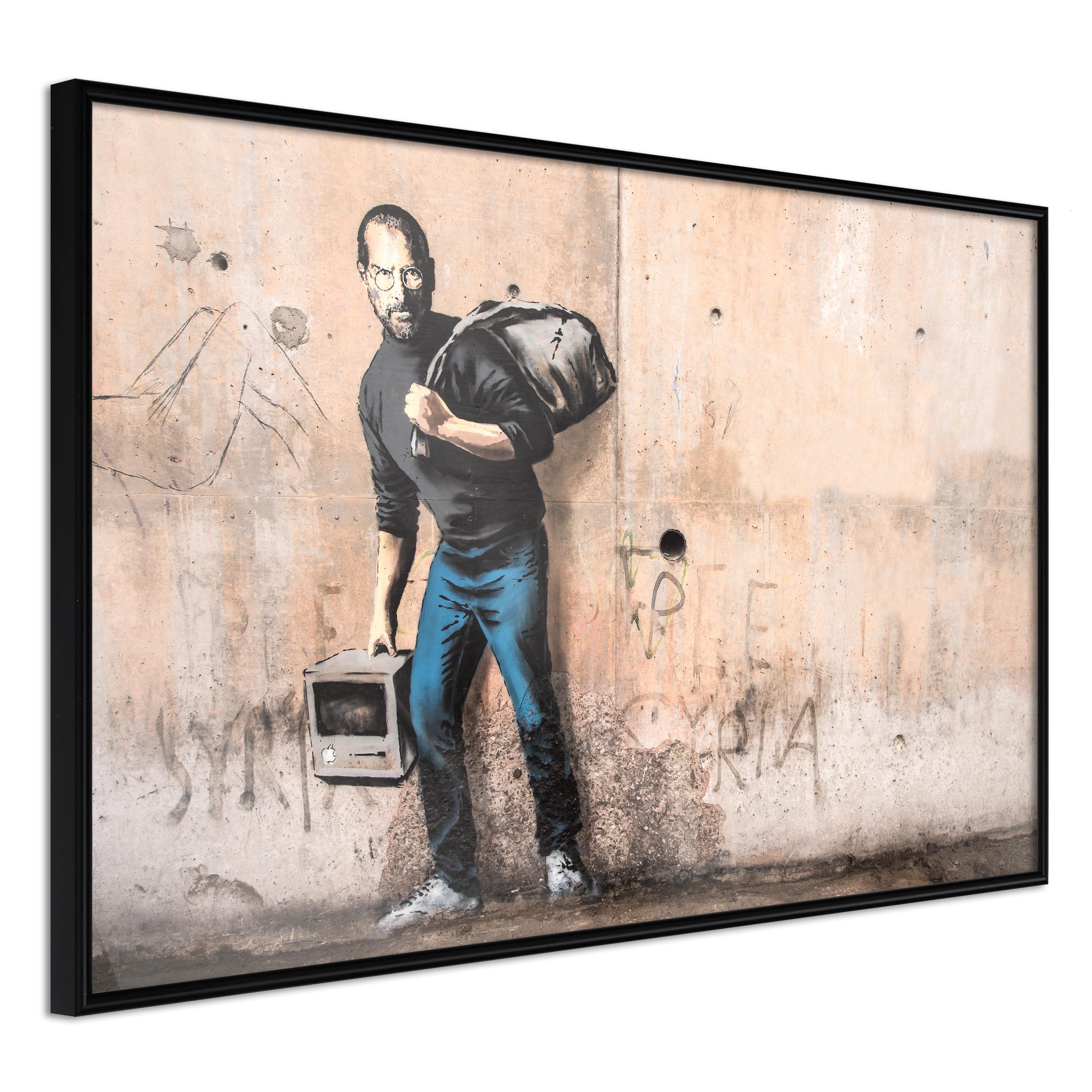 Sort Plakat Steve Ramme - Plakater  - 5901493670464