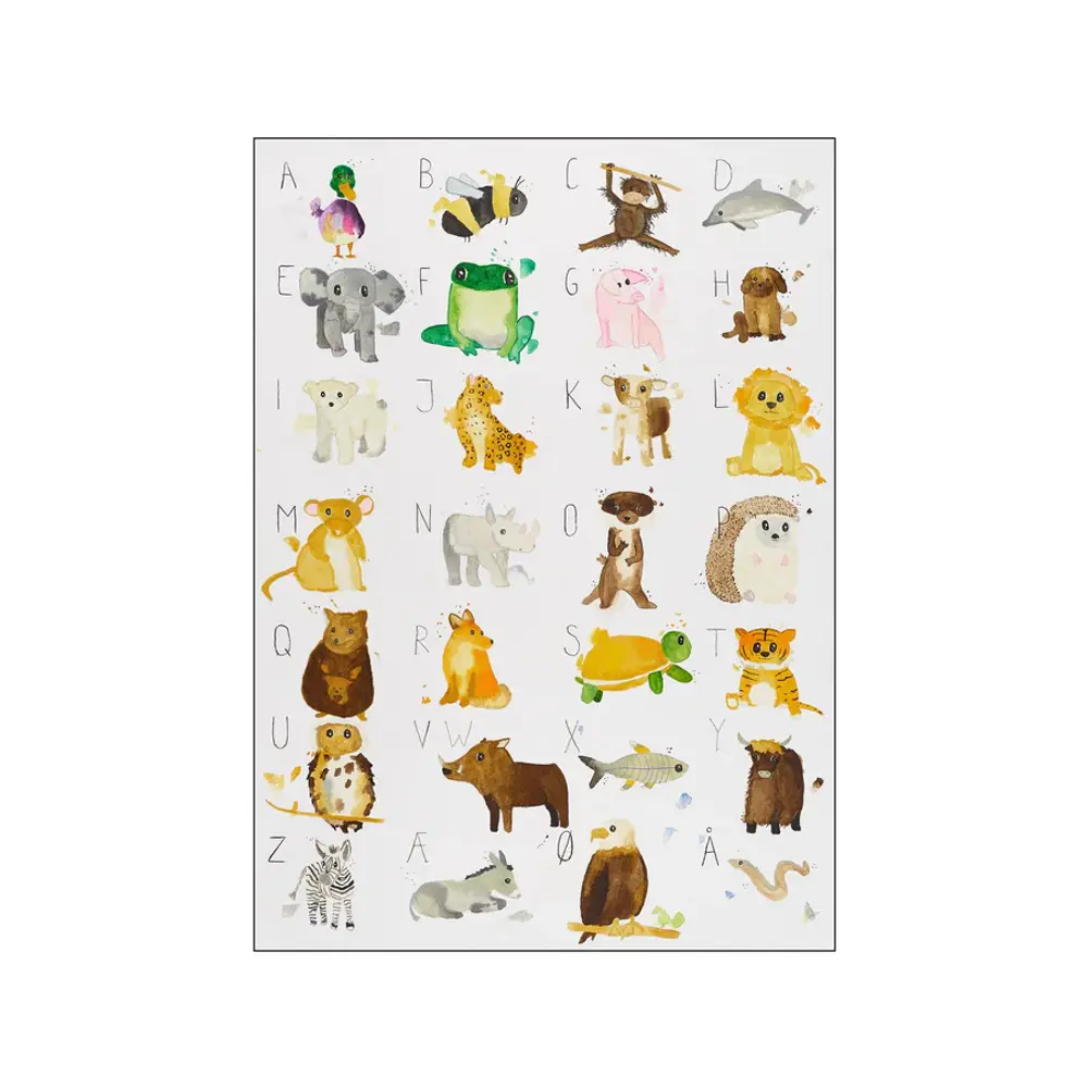 Plakat Abc Plakat 50x70 - Plakater  - 5713713419094