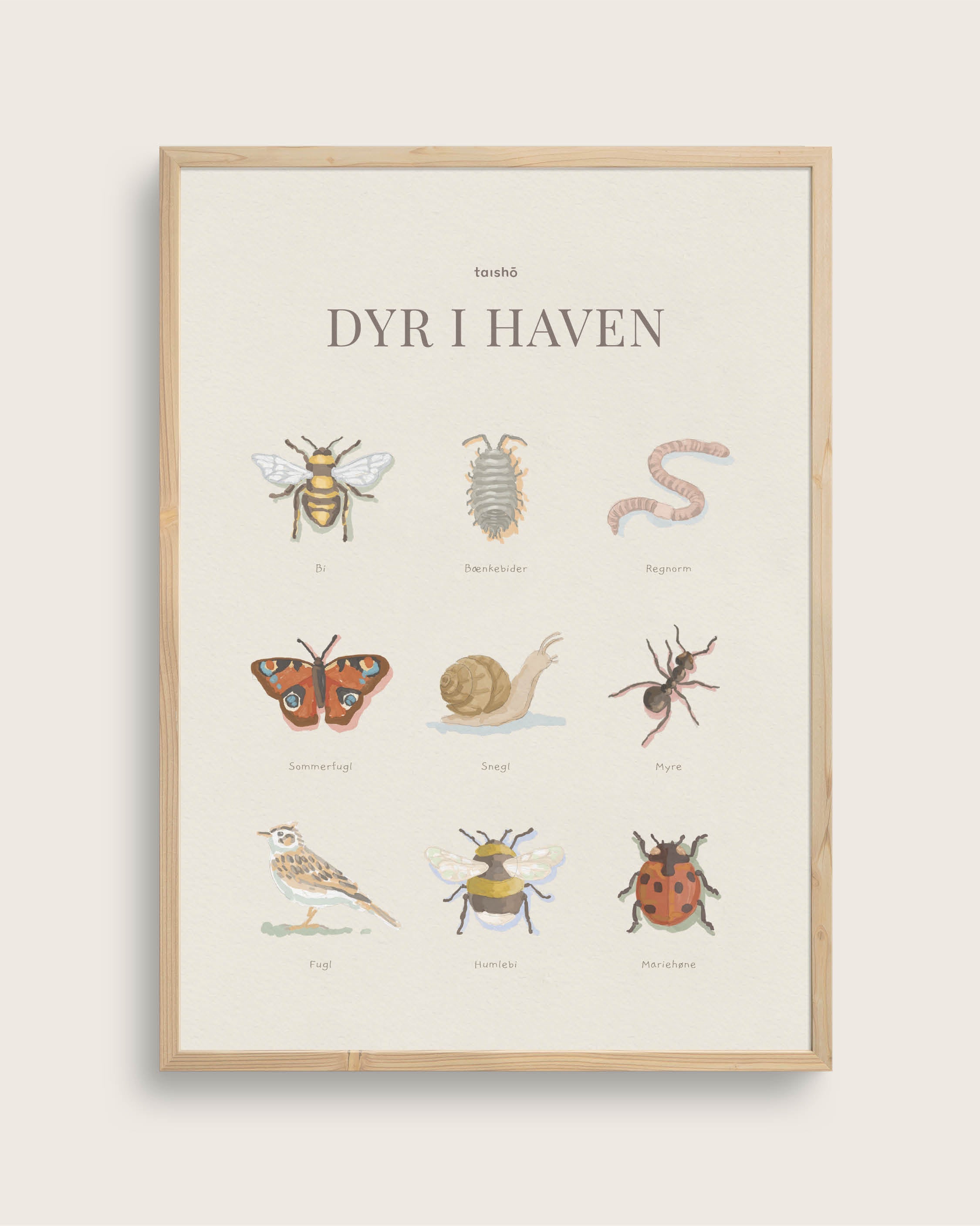 Dyr Haven Størrelse Seramikku - Taisho.dk Plakater