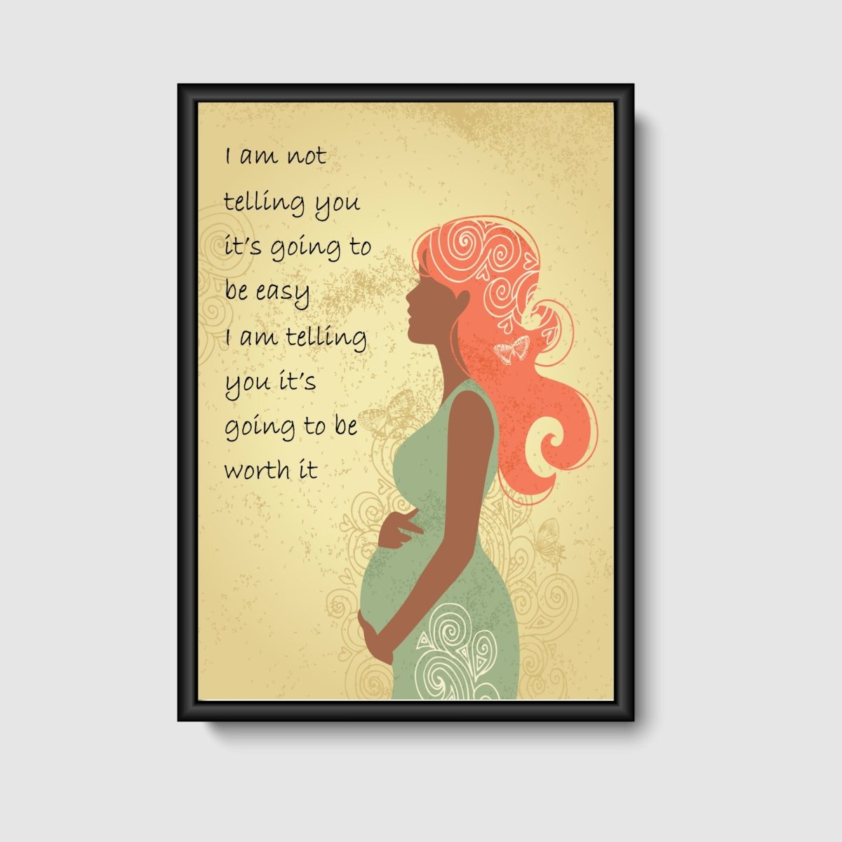 Plakat Going Worth 50x70 - Buump Plakater