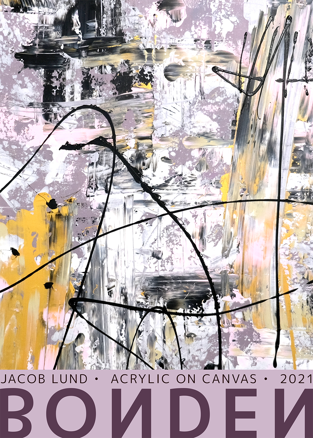 Bonden Poster Jacob Lund Art - Jacob Lund Art Plakater