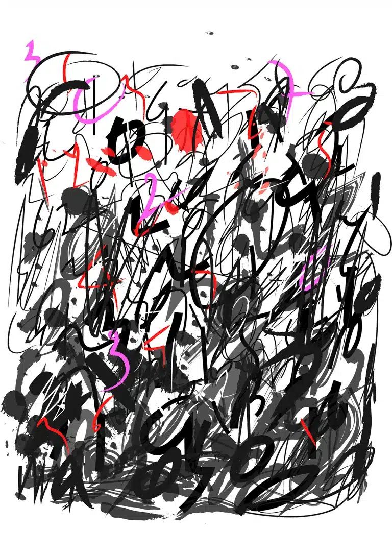 Abstract Street Art Plakat - Plakater