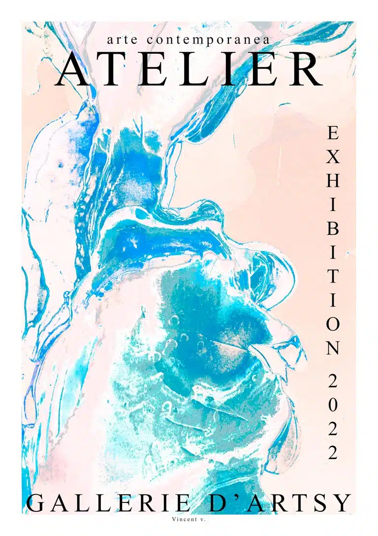 Arte Exhibition 2022 Vincent Plakat - Plakater