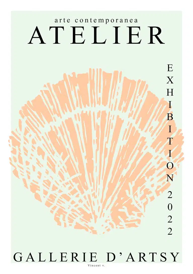 Art Shell 2022 Vincent Plakat - Plakater