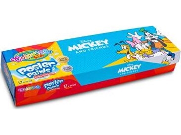 Patio Poster Paints Colors 20ml Colorino Kids Mickey Mickey Mouse - Patio Plakater  - 5907620189878