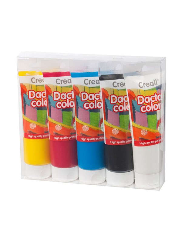 Creall Dacta Color Poster Paint 5x250ml - Creall Plakater  - 8714181305305