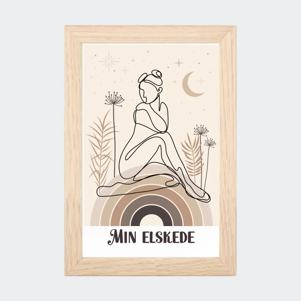 Natur Plakat Med Eget Billede 10x15 10x15 - Teeinblue Plakater