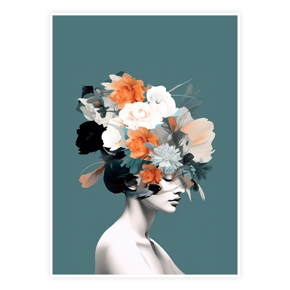 Blomsterdrøm Plakat - Designs.dk Plakater