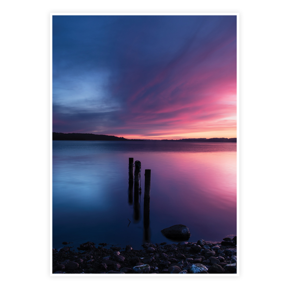 Fjordens Farver Plakat - Designs.dk Plakater
