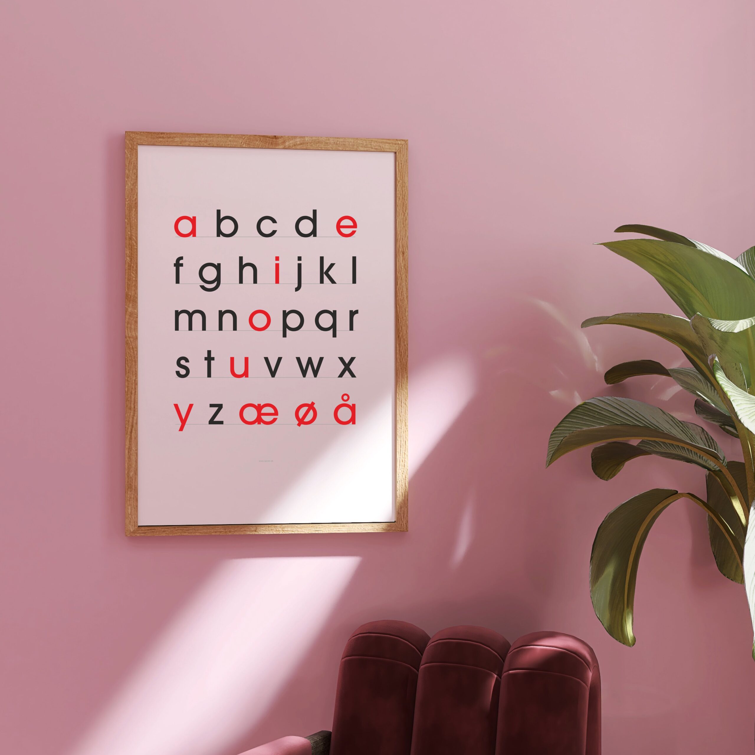 Plakat Store Minuskler - Plakater