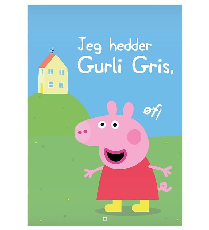 Multifarvet Citatplakat Plakat Jeg Hedder Gurli Gris - Citatplakat Plakater  - 5714460240245