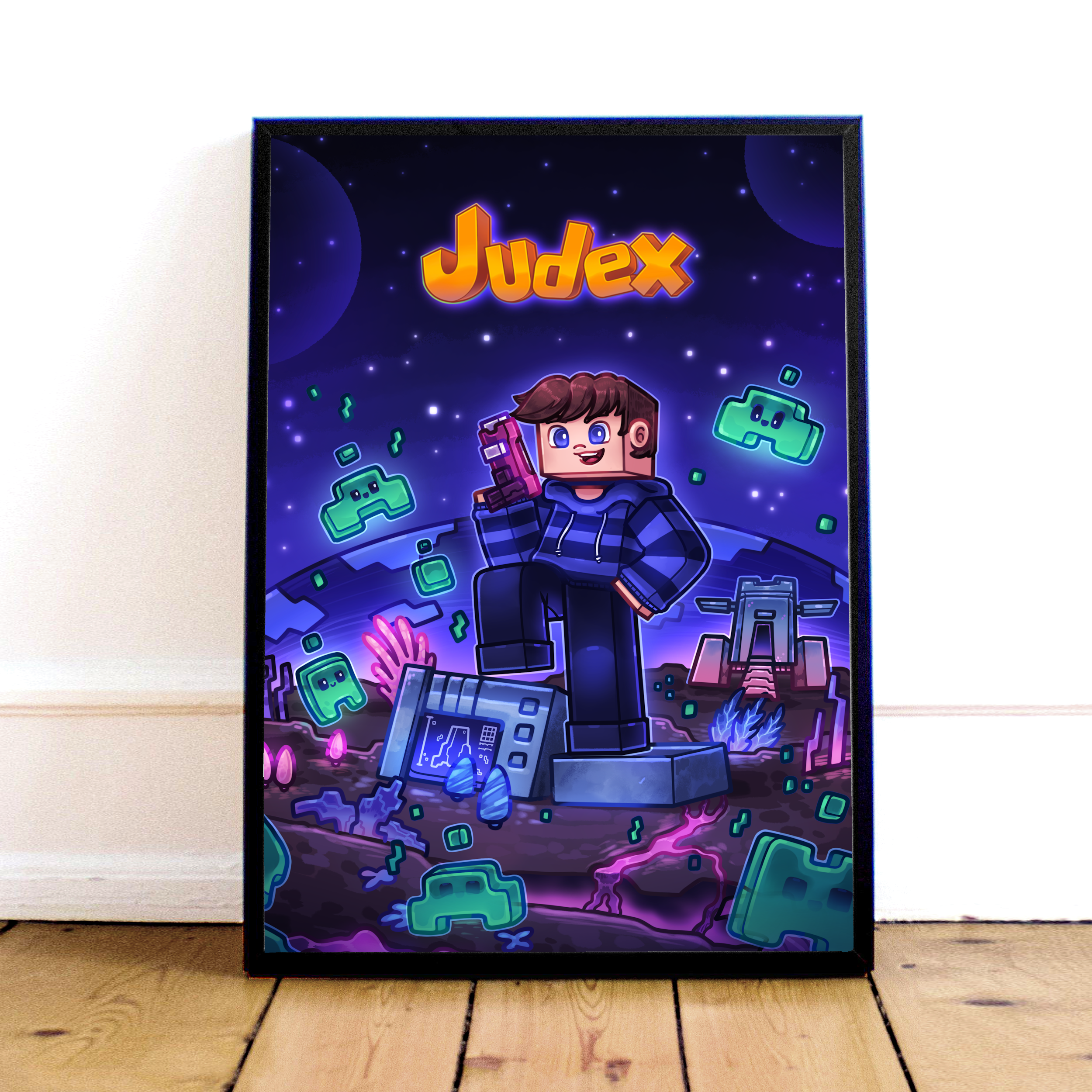 Judex Rumrejse Plakat - Judex Plakater