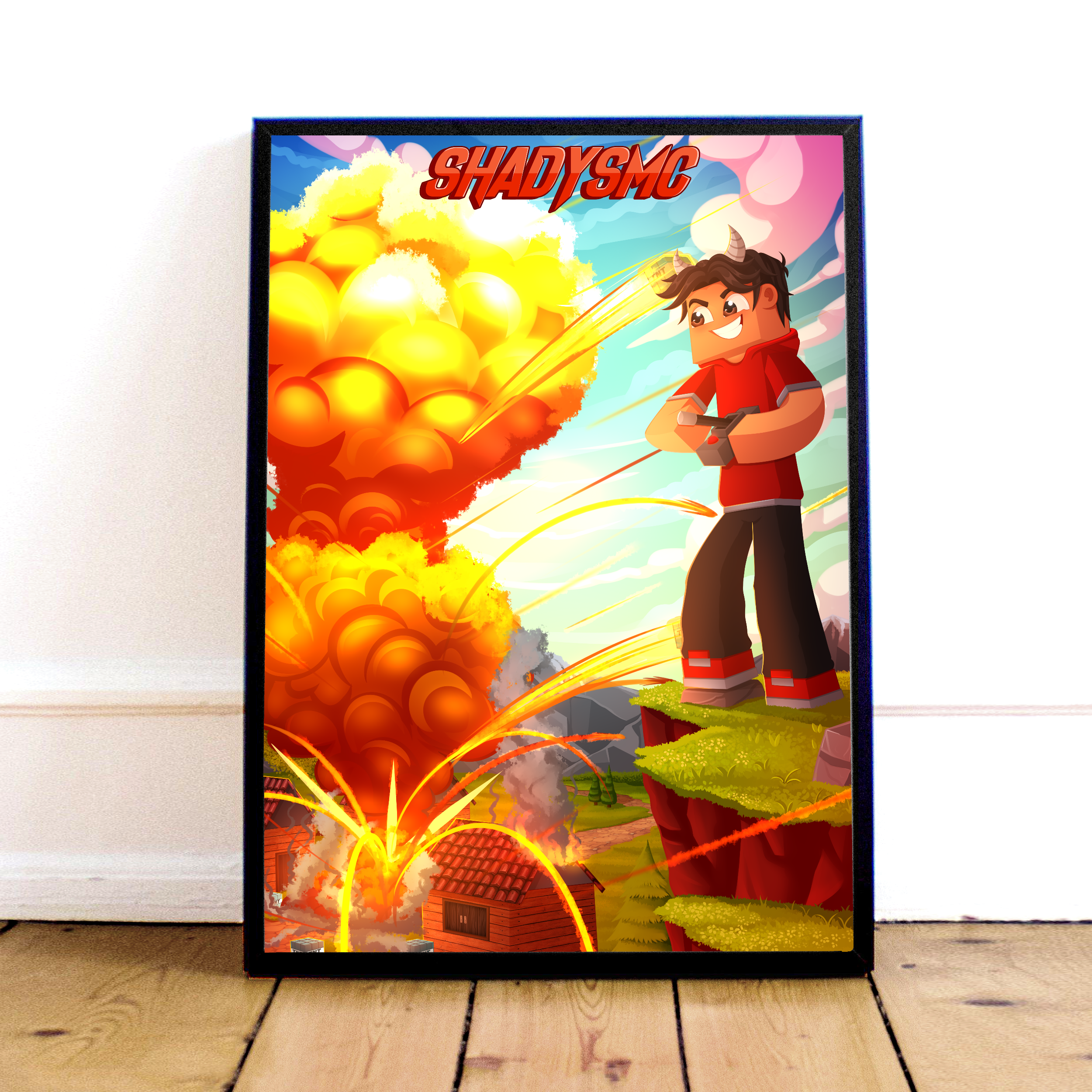 Shadys Tnt Plakat - Shadysmc Plakater